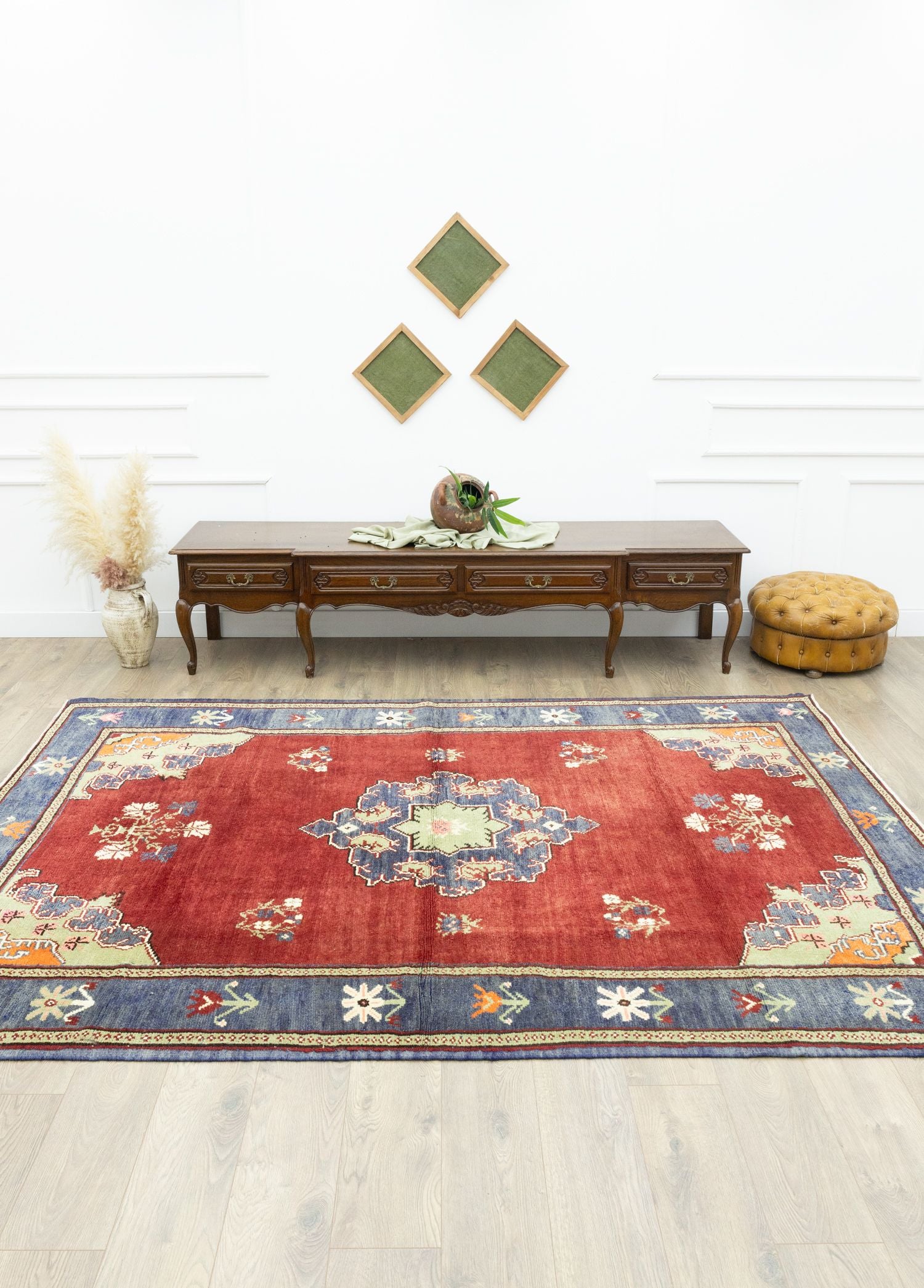Soho Antiq-Skade Floral Desenli El Dokuma Halı 209x286 Cm-Halı-2-Milagron.com