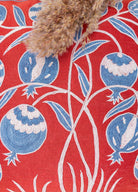 Soho Antiq-Skade Floral Tasarımlı Suzani Kırlent 50x50 Cm-Yastık-3-Milagron.com