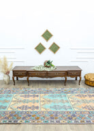 Soho Antiq-Tayte Bereket Motifli Renkli Yün Halı 158x371 Cm-Halı-2-Milagron.com