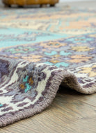 Soho Antiq-Tayte Bereket Motifli Renkli Yün Halı 158x371 Cm-Halı-5-Milagron.com