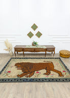 Soho Antiq-Terra Aslan Desenli El Dokuma Kilim 177x263 Cm-2-Milagron.com