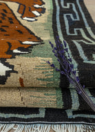 Soho Antiq-Terra Aslan Desenli El Dokuma Kilim 177x263 Cm-4-Milagron.com