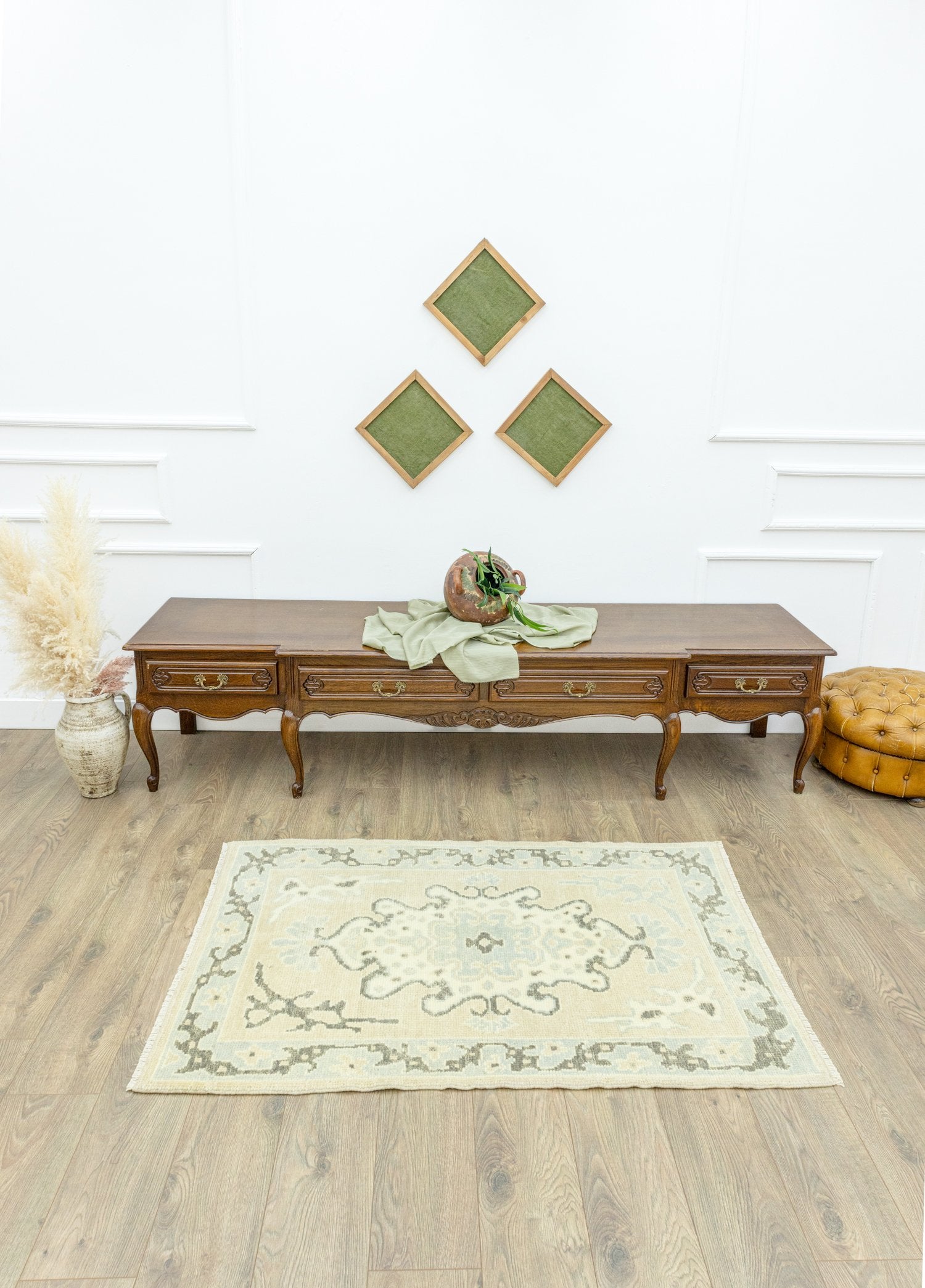 Soho Antiq-Tetsu El Dokuma Küçük Uşak Halı 96x144 Cm-Halı-2-Milagron.com