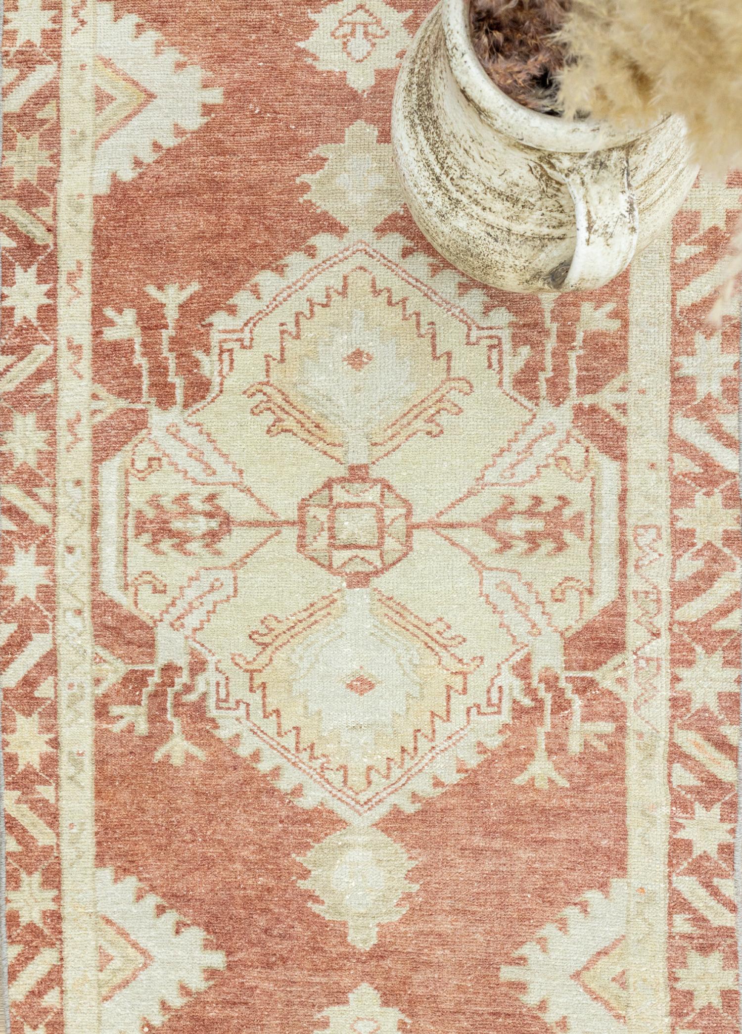 Soho Antiq-Varamin Pastel Renkli El Dokuma Yolluk 77x298 Cm-Halı-3-Milagron.com