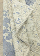 Soho Antiq-Viola Madalyon Tasarımlı El Dokuma Halı 210x314 Cm-6-Milagron.com