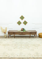 Soho Antiq-Yalkın Pastel Renkli El Dokuma Halı 204x328 Cm-Halı-2-Milagron.com