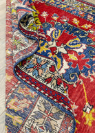 Soho Antiq-Yavı El Dokuma Kırmızı Yün Halı 157x207 Cm-Halı-6-Milagron.com