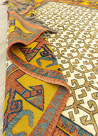 Soho Antiq-Yelli Geometrik Tasarımlı Yün Halı 242x292 Cm-Halı-6-Milagron.com