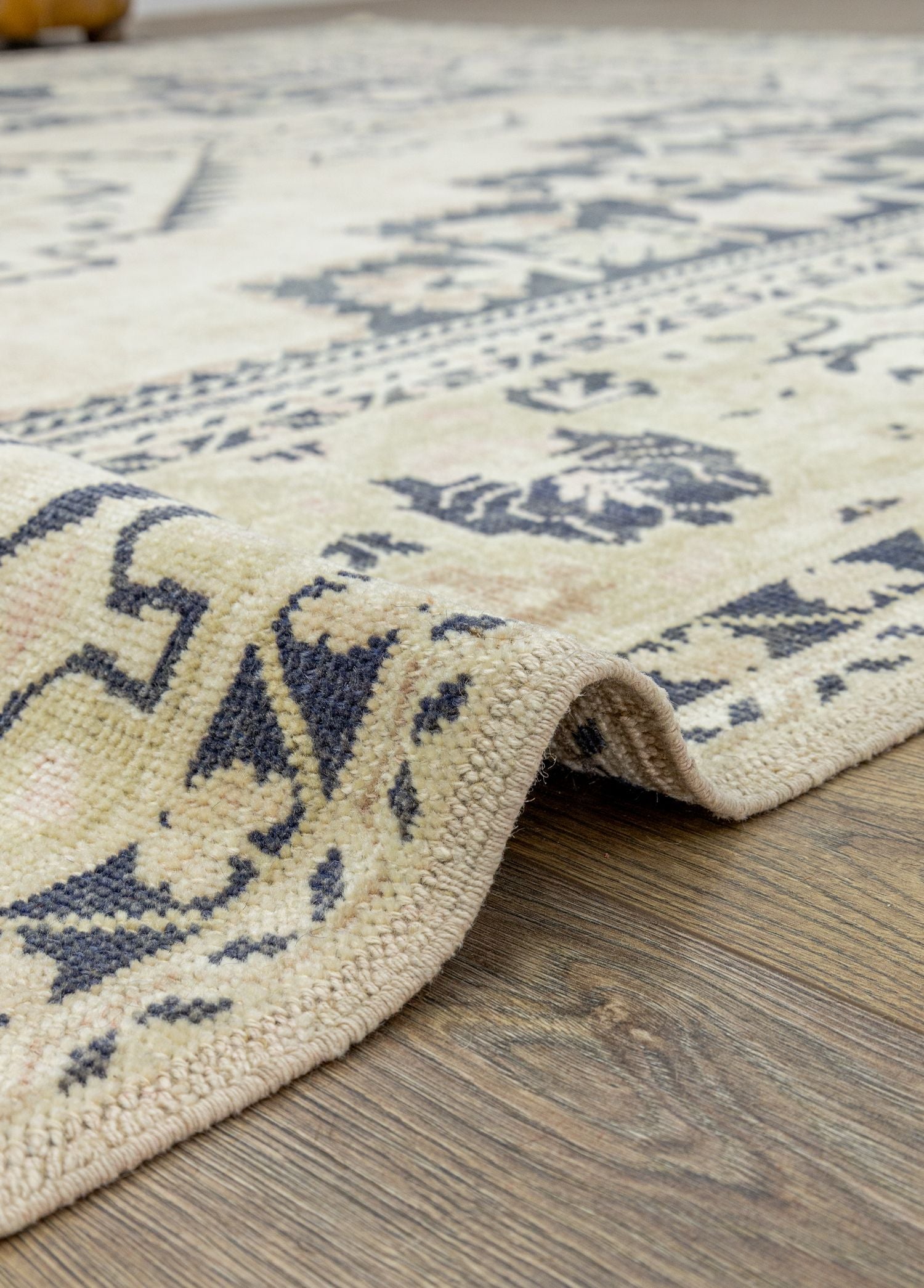 Soho Antiq-Yula El Dokuma Taşpınar Halısı 235x428 Cm-Halı-5-Milagron.com