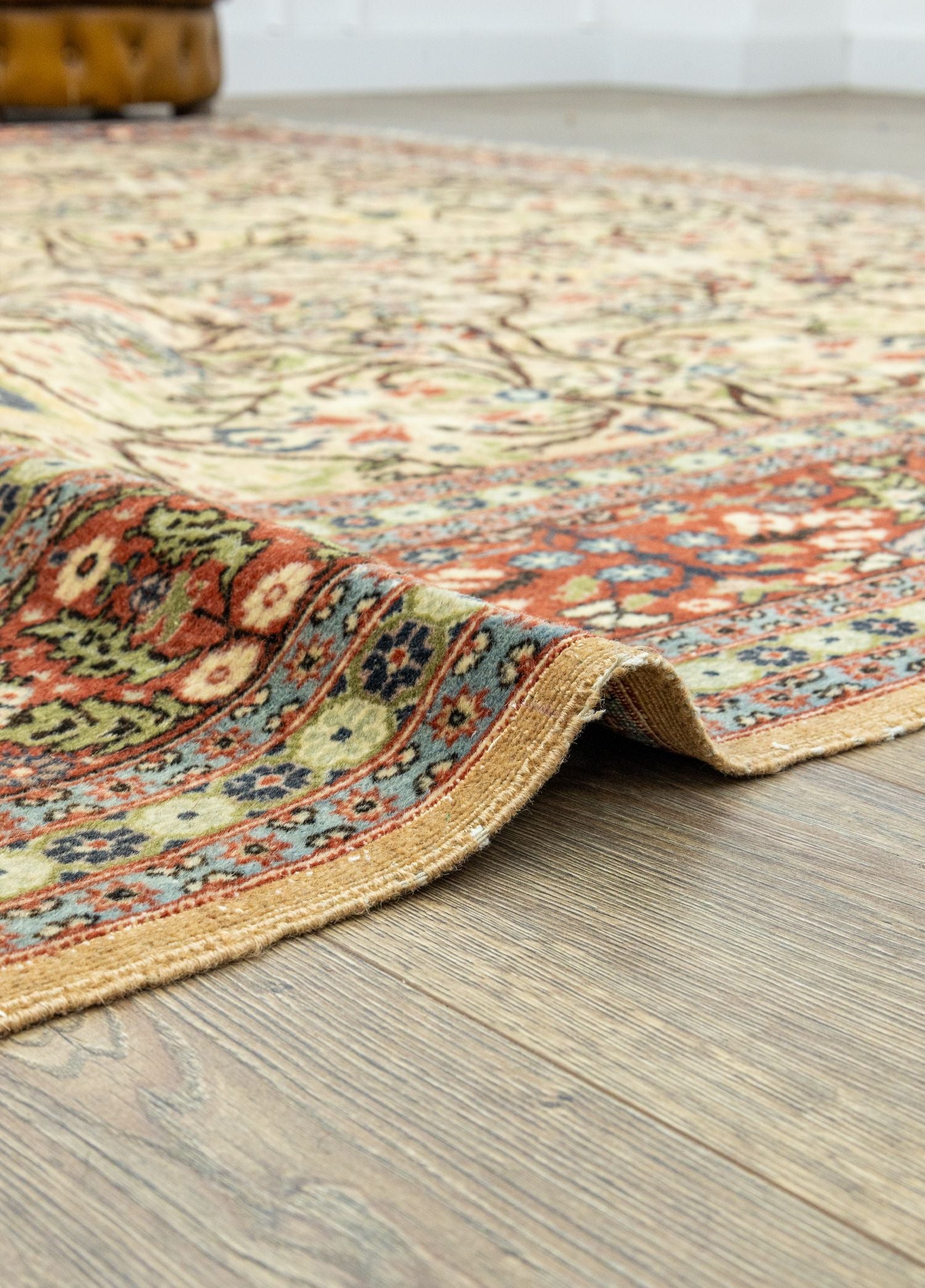 Soho Antiq-Zafir El Dokuma Floral Hereke Halı 243x364 Cm-Halı-6-Milagron.com