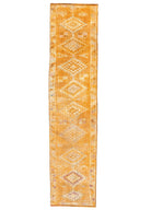 Soho Antiq-Zuhra Turuncu El Dokuma Herki Yolluk 76x370 Cm-Halı-1-Milagron.com
