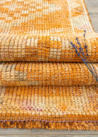 Soho Antiq-Zuhra Turuncu El Dokuma Herki Yolluk 76x370 Cm-Halı-4-Milagron.com