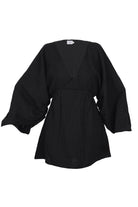 Soi Concept-Büzgülü Beachwear-Elbise-1-Milagron.com