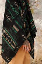 Soluna-Forest Scarf Poncho-Panço-1-Milagron.com