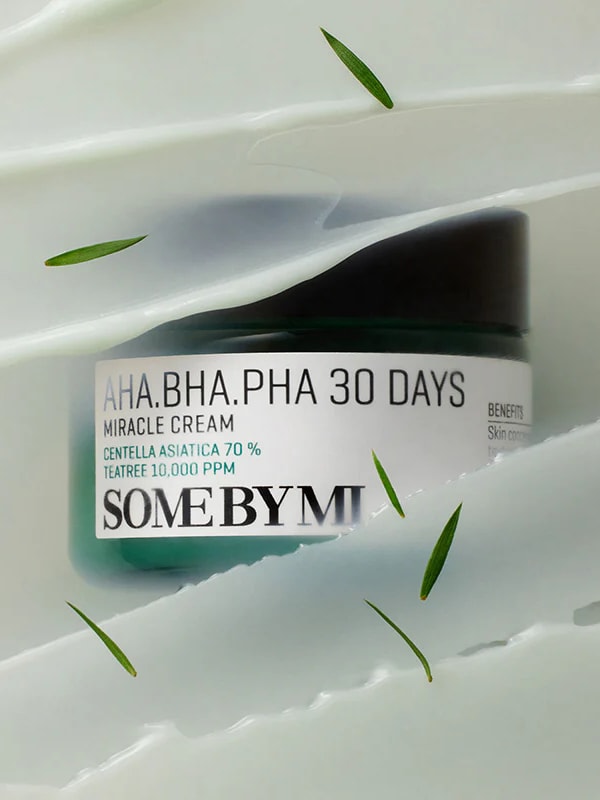 Some By Mi AHA-BHA-PHA 30 Days Miracle Cream - Aha-Bha-Pha Asitlerini İçeren Hassas Ciltlere Özel Krem