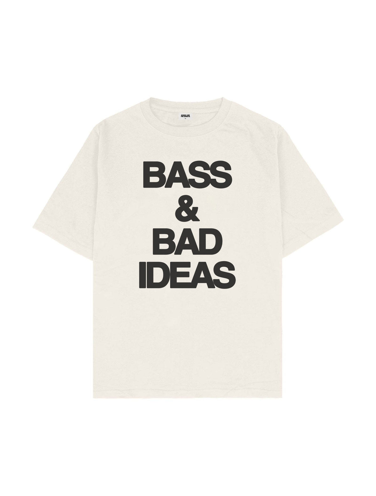 Bass And Bad Ideas Oversize Tişört