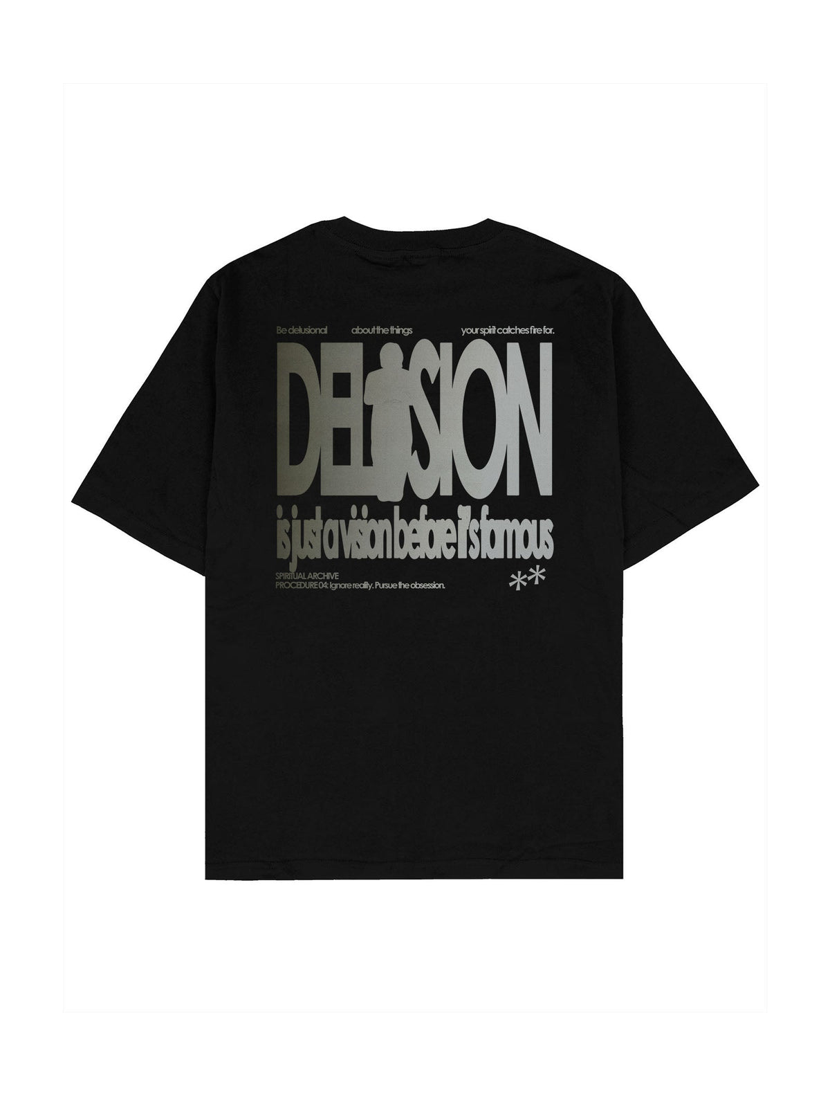Delusional Logo Oversize Tişört