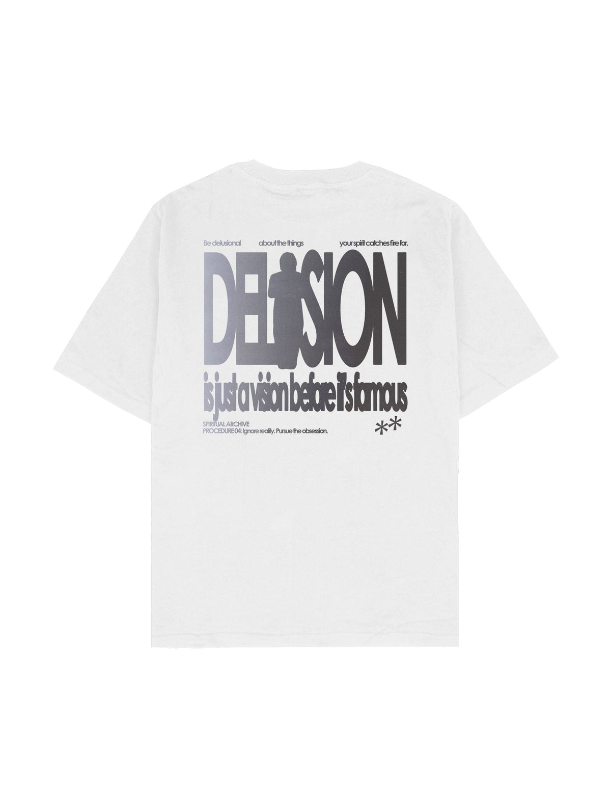 Delusional Logo Oversize Tişört