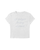 I Apologize For Being So Correct Baby Tee