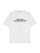 Short Videos Oversize Tişört