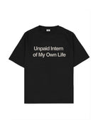 Unpaid Intern Oversize Tişört