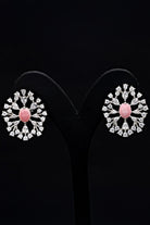 SooSilky-Mercan Ortataşlı Cherryblossom Küpe-Küpe-2-Milagron.com