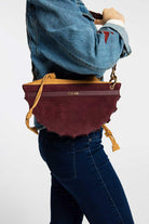 Sou-Ba-Ho-Ki Bordo-Omuz Çantası-5-Milagron.com