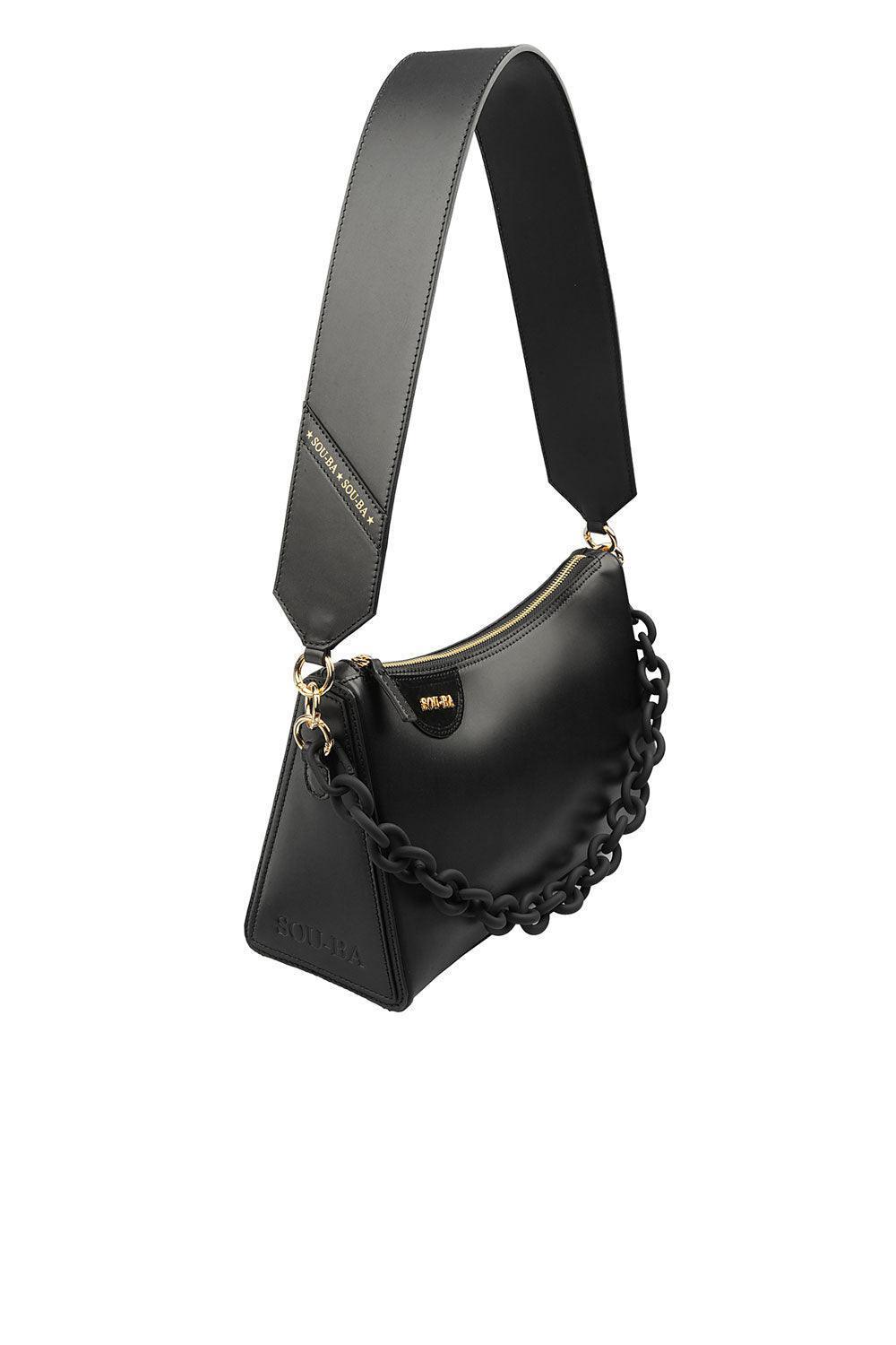 Sou-Ba-Kate Black-Omuz Çantası-3-Milagron.com