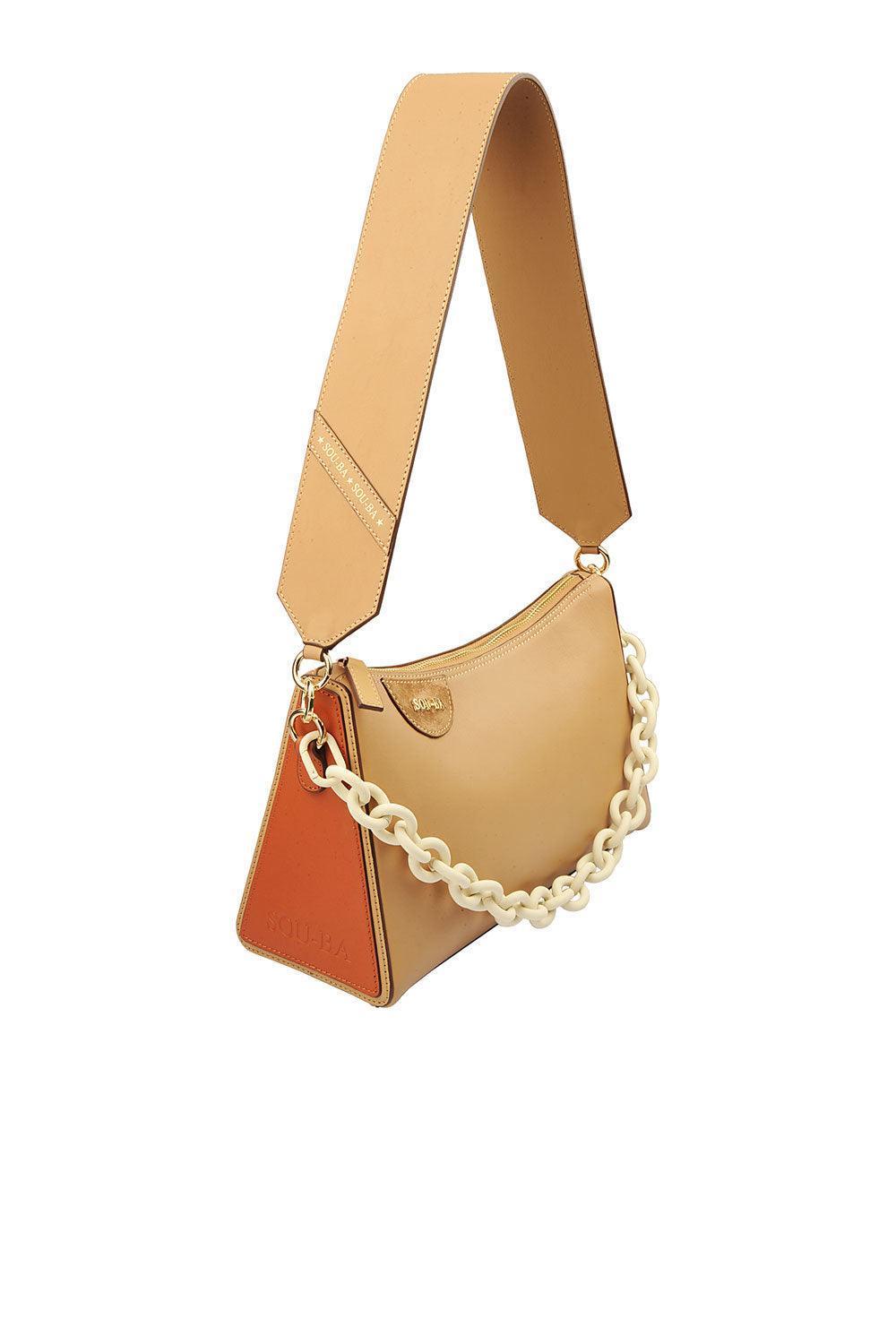 Sou-Ba-Kate Cappuccino-Omuz Çantası-4-Milagron.com
