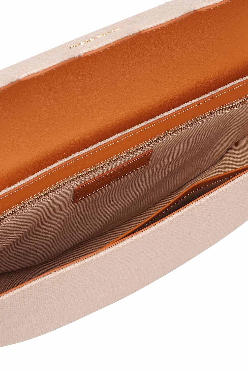 Sou-Ba-Pina - Bej-Omuz Çantası-5-Milagron.com