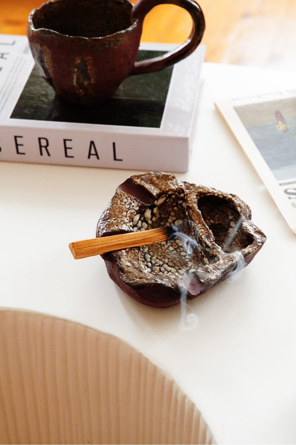 Stoneware Koyu Pütürlü Küllük - 0