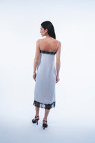 Luna Steel Midi Elbise