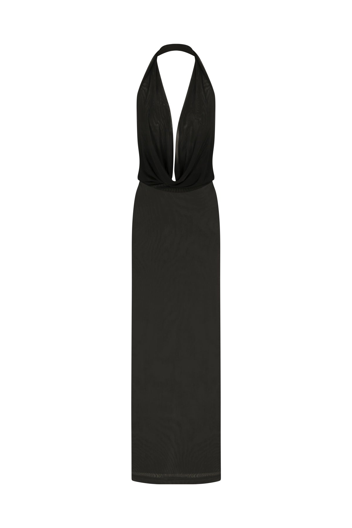 SiYah Maxi Tül ElbiSe