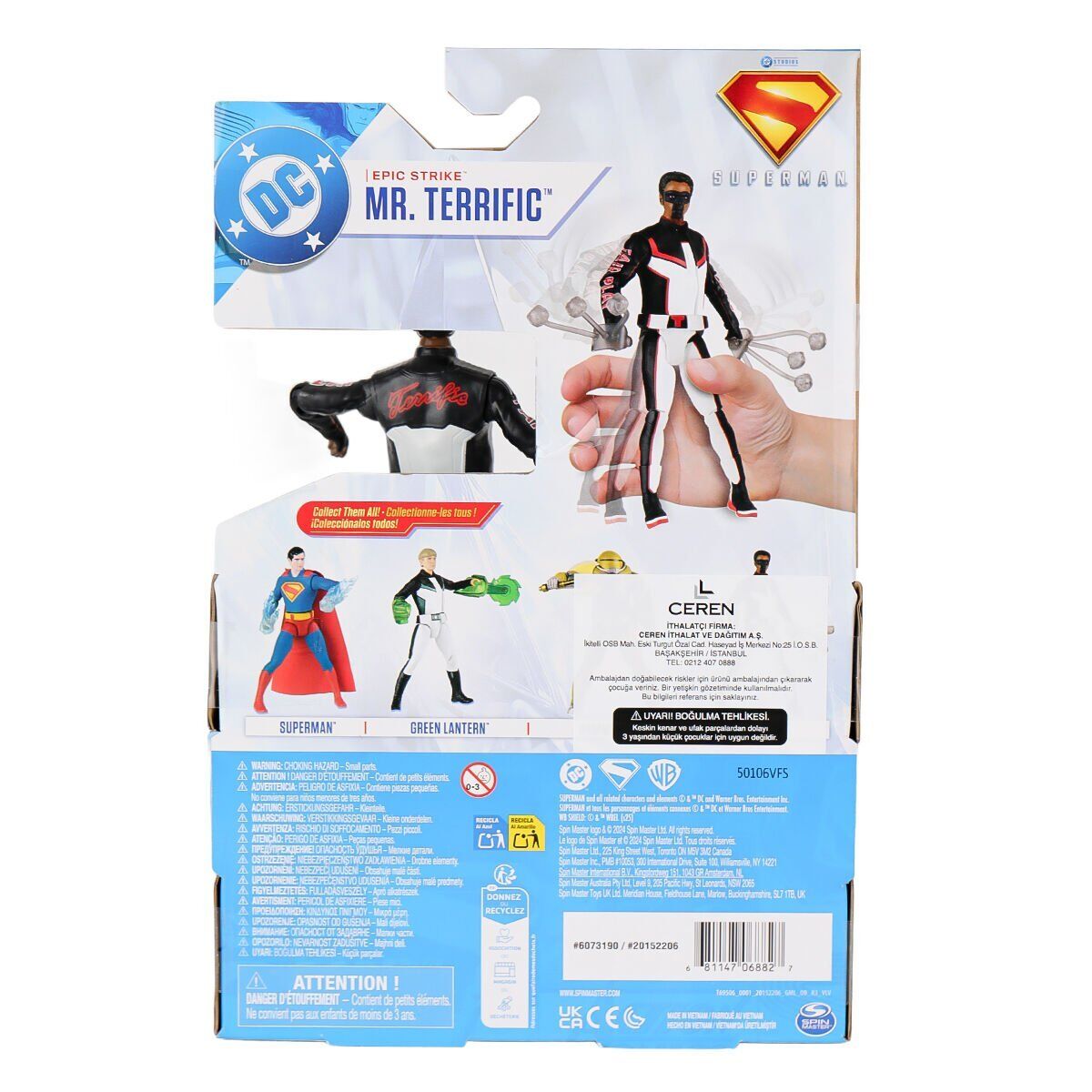Spm-6073190 Superman Epic Strike Figür