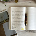 Stalogy-365 Days Notebook A5 Çizgili Japon Defteri Red Kırmızı-Defter-4-Milagron.com