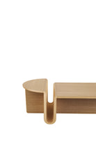 Kanyon Meşe Ahşap Oval Orta Sehpa - 2