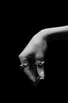 Studio Nesne-Ring 11 Gümüş Yüzük-Yüzük-5-Milagron.com