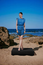 Bris Pleated  Mini Dress - 2