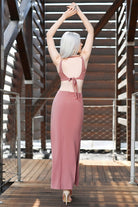 Studio Norn-Dahlia Maksi Elbise-Elbise-5-Milagron.com