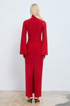 Studio Norn-Linn Cut-out Detaylı Elbise-Elbise-6-Milagron.com