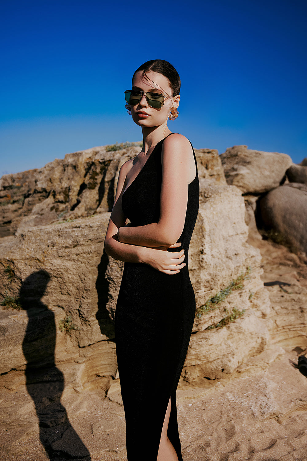 Signe Cut-out Detailed Maxi Dress - 2