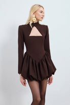 Studio Norn-Viva Balon Etekli Elbise-Elbise-2-Milagron.com