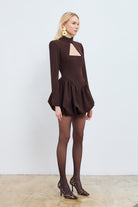 Studio Norn-Viva Balon Etekli Elbise-Elbise-4-Milagron.com