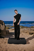 Ylva Cut-out Detailed & Ruched Maxi Dress - 1