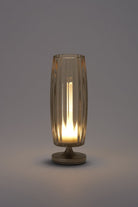 Stylistic-Stylistic Hari Waves Lamba L Gold-Masa Lambası-1-Milagron.com