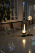 Stylistic-Stylistic Hari Waves Lamba L Graphite Gri-Masa Lambası-2-Milagron.com