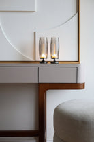 Stylistic-Stylistic Hari Waves Lamba L Graphite Gri-Masa Lambası-4-Milagron.com