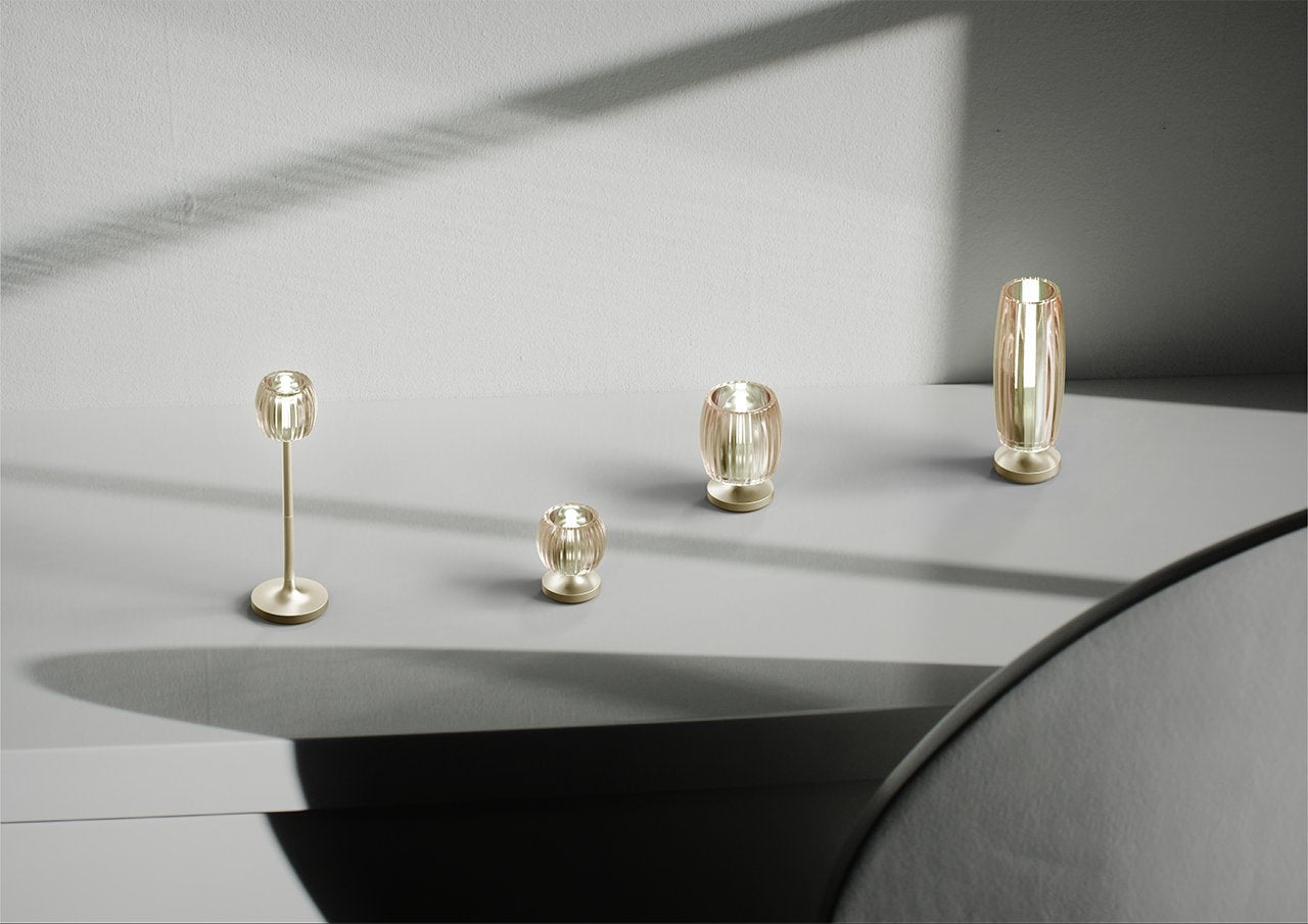 Stylistic-Stylistic Hari Waves Lamba M Gold-Masa Lambası-3-Milagron.com