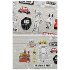 Suatelier-Suatelier Travel Luggage Sticker Pack Valiz Etiket Seti Some Place-Sticker-2-Milagron.com
