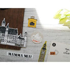 Suatelier-Suatelier Travel Luggage Sticker Pack Valiz Etiket Seti Some Place-Sticker-3-Milagron.com